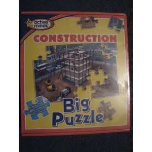 Construction Big Puzzle (Active Minds): Toys & Games