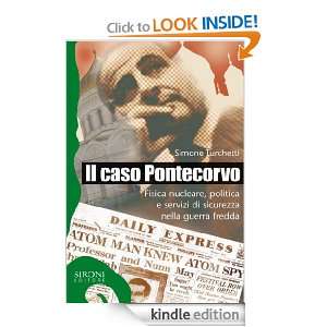 Il caso Pontecorvo (Galápagos) (Italian Edition): Simone Turchetti 