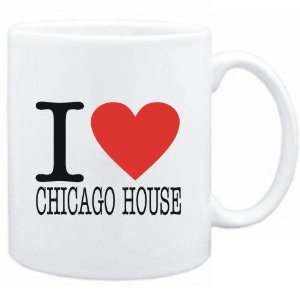  Mug White  I LOVE Chicago House  Music Sports 