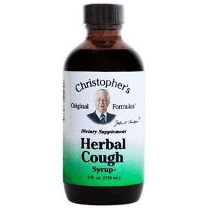  Herbal Cough Syrup 4 oz.   Dr. Christophers Health 
