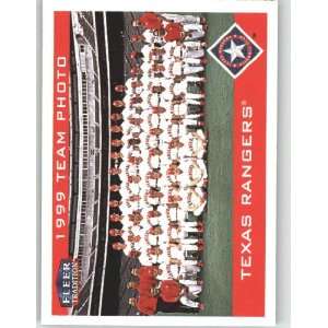 2000 Fleer Tradition #392 Texas Rangers   Texas Rangers (Team Photo 
