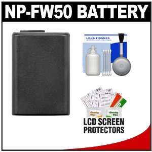  NP FW50 Rechargeable Battery with Cleaning Kit for Sony Alpha SLT 