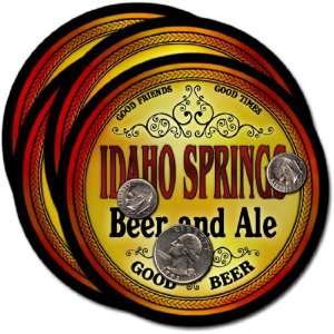  Idaho Springs , CO Beer & Ale Coasters   4pk Everything 