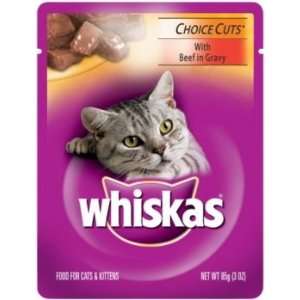  Whiskas Choice Cuts Cat Food 24Pk Tuna: Pet Supplies