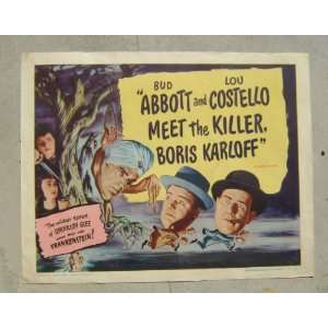   the Killer Theatrical Half Sheet Movie Poster 1956 