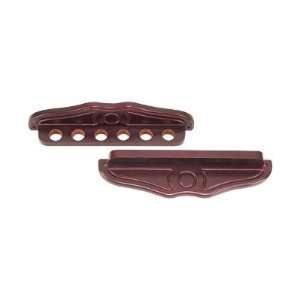  Wall Rack   Deluxe 6 Cue with Scroll Color Wine Sports 