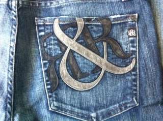  ROCK & REPUBLIC Henlee in Hotshot Force Slim Fit Bootcut Jeans Denim 