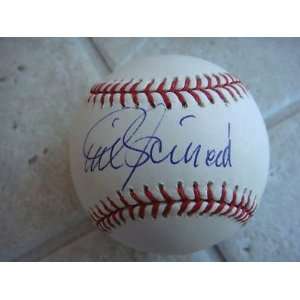  Mike Scioscia Signed Baseball   Official Ml Sports 