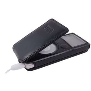  Sena Leather Flip Case for iPod nano 1G (Black)  