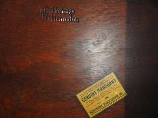   1960s Nesting Tables Heritage Henredon Mahogany Association  
