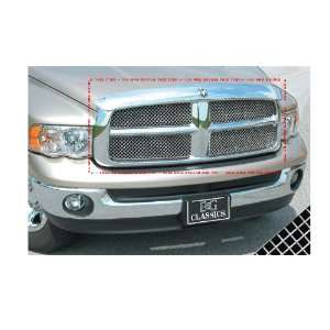   RAM 2002 2005 HEAVY METAL MESH CHROME UPPER GRILLE GRILL Automotive