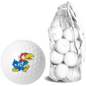  Kansas Jayhawks 15 Golf Ball Clear Pack: Sports & Outdoors