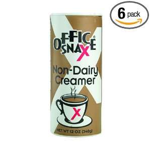 Office Snax Sugar Canister, 1.4 Pound Canister (Pack of 6)  