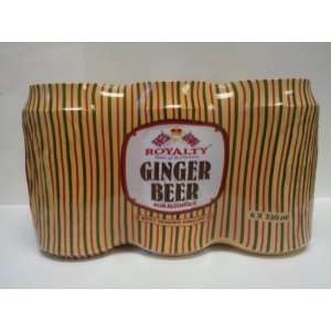 Royalty Ginger Beer 330ml Six Pack  Grocery & Gourmet Food