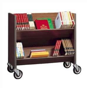   16.0071.1 Double Sided Book Truck with 3 Shelves: Office Products