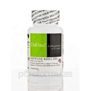  DaVinci Labs Neptune Krill Oil 60 Softgels Health 