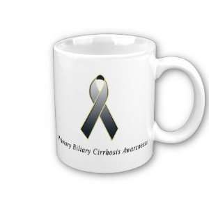  Primary Biliary Cirrhosis Awareness Ribbon Coffee Mug 
