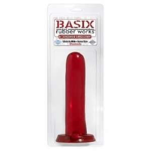  Bundle Basix 8in Shower Smoothy Red and 2 pack of Pink 