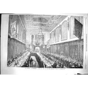  1869 Sheriff Inauguration Banquet Hall Skinners Company 