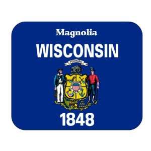  US State Flag   Magnolia, Wisconsin (WI) Mouse Pad 