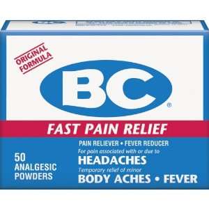    BC Pain Relief Powder Packet 50 pk.: Health & Personal Care