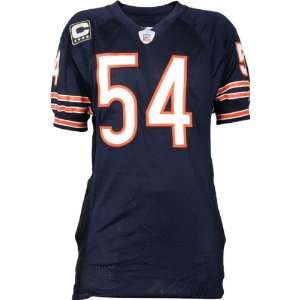  Brian Urlacher Chicago Bears Reebok authentic Game Used 