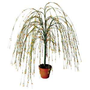  Small Faux Weeping Willow Berry Tree: Home & Kitchen
