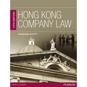  Hong Kong Company Law (9789880059360): Vanessa Stott 