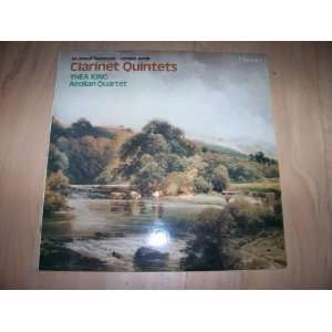 A66011 THEA KING / AEOLIAN QUARTET Somervell/Jacob Clarinet Quintets
