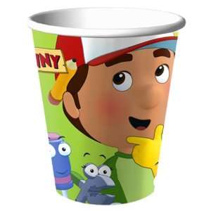   Lets Party By Hallmark Disney Handy Manny 9 oz. Cups: Everything Else