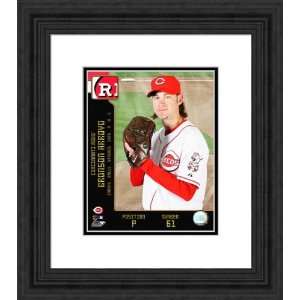 Framed Bronson Arroyo Cincinnati Red Photograph  Sports 