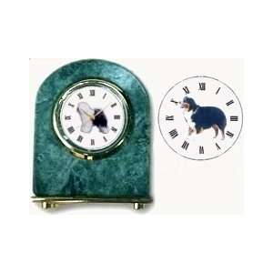 Australian Shepherd Marble Arch Clock, 2.5 Inches Tall 