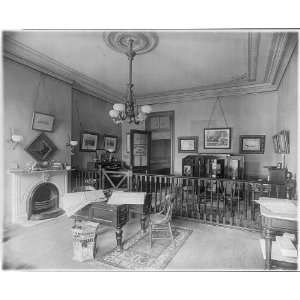   estate,fire insurance,interior,1890s,Charles Currier