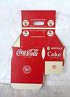   1950s Coca Cola Miniature 6 Pack Bottle Holder, Bills, Never Used