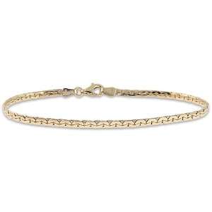   Jewels Ladies Bracelet in Yellow 9 carat Gold, form Chain, weight 1
