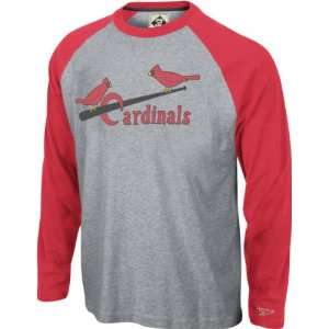  St. Louis Cardinals Cooperstown Sidearm Long Sleeve Jersey 