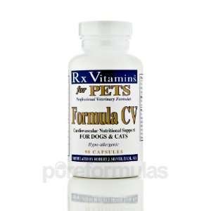  RX Vitamins Formula CV for Dogs & Cats 90 Capsules: Health 