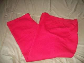 Jerzees Misses Size XL Red Cotton & Polyester Stretch Sweat Pants NEW 