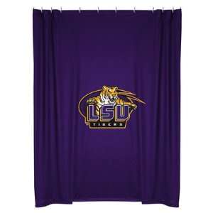  LSU Tigers Locker Room Shower Curtain 