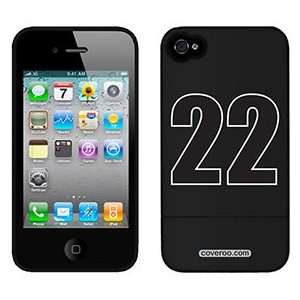  Number 22 on Verizon iPhone 4 Case by Coveroo  Players 