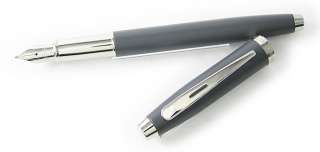 Sheaffer 100 Matte Grey Fountain Pen Medium nib  