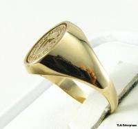 MCRAE COLLEGE   10K GOLD CLASS Solid Back CREST RING  