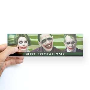  got socialism? bumper sticker Anti obama Bumper Sticker by 