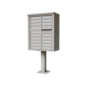   Mount 4C Horizontal Cluster Mailboxes in Postal