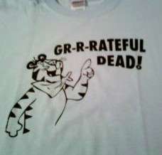   Dead funny vintage custom lot tiger design shirt furthur jerry garcia