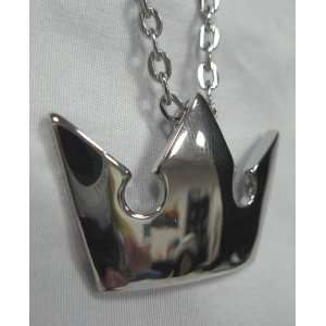  Kingdom Hearts Silver Crown Necklace Toys & Games