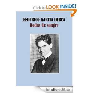BODAS DE SANGRE (Spanish Edition): FEDERICO GARCIA LORCA:  