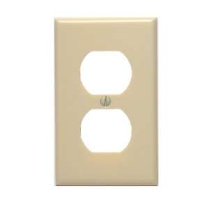  Leviton Ivory Outlet Cover Duplex Receptacle Wallplate 