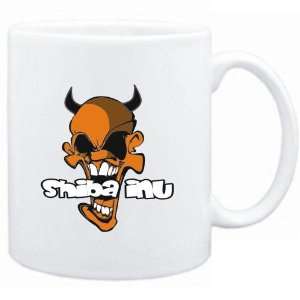 Mug White  Shiba Inu   Devil  Dogs:  Sports & Outdoors