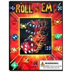  Roll Em Dice Vending Capsules: Toys & Games